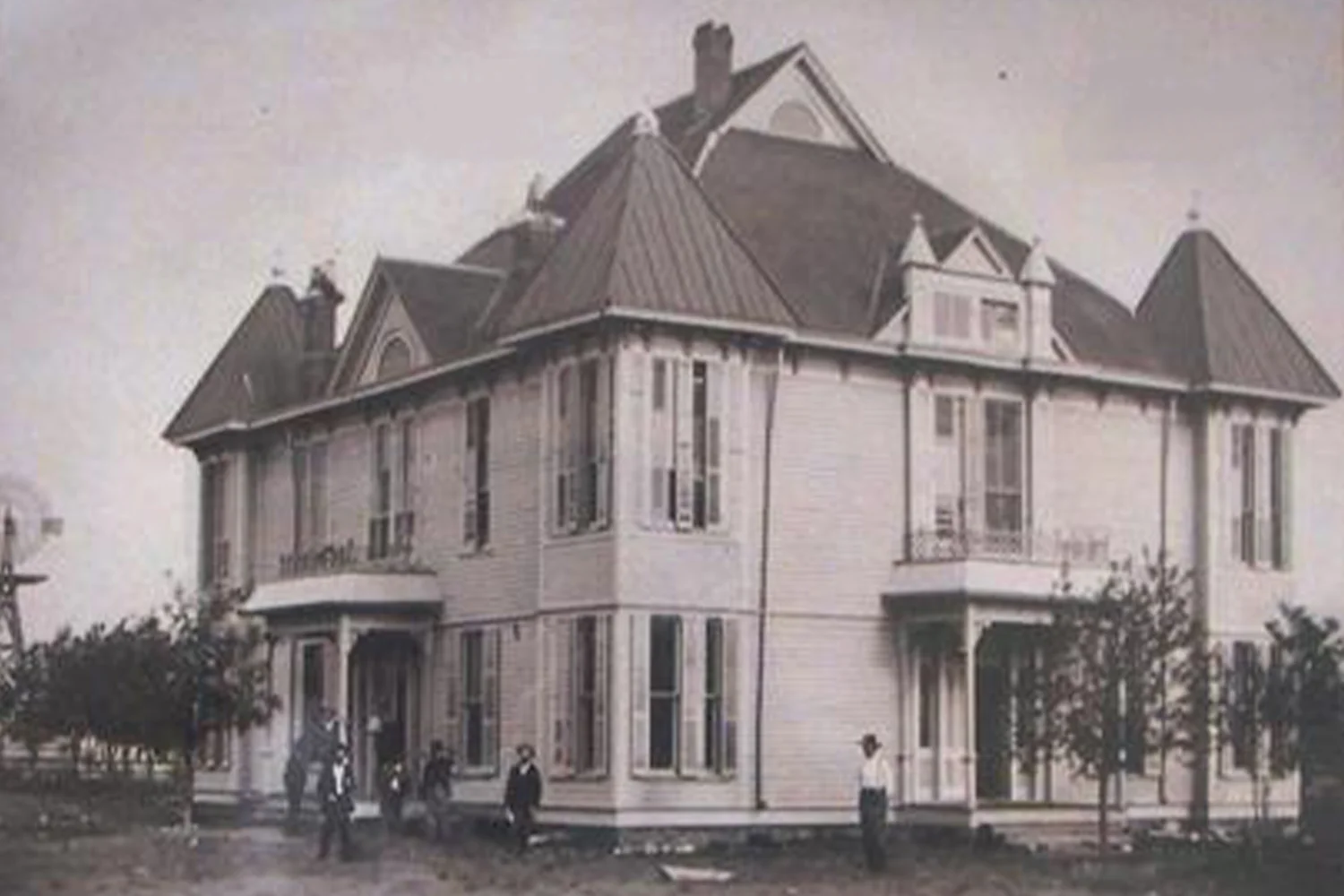 Historic Lubbock County building from early 1900s, symbolizing long-standing Texas property tax assessment and appeal processes. 
