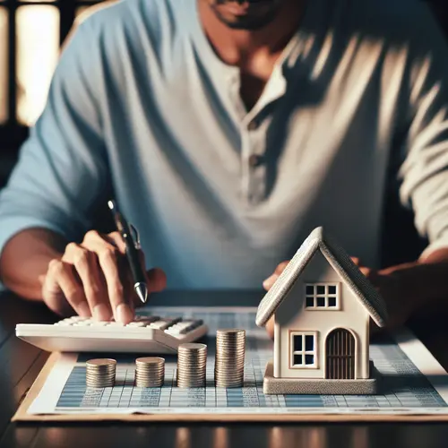 Bowie County property tax calculation with home valuation