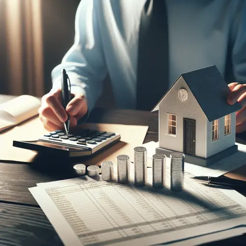 Randall County property tax calculation with home valuation