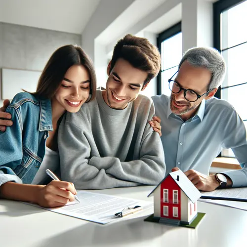 Randall County homeowners signing property tax protest documents with advisor