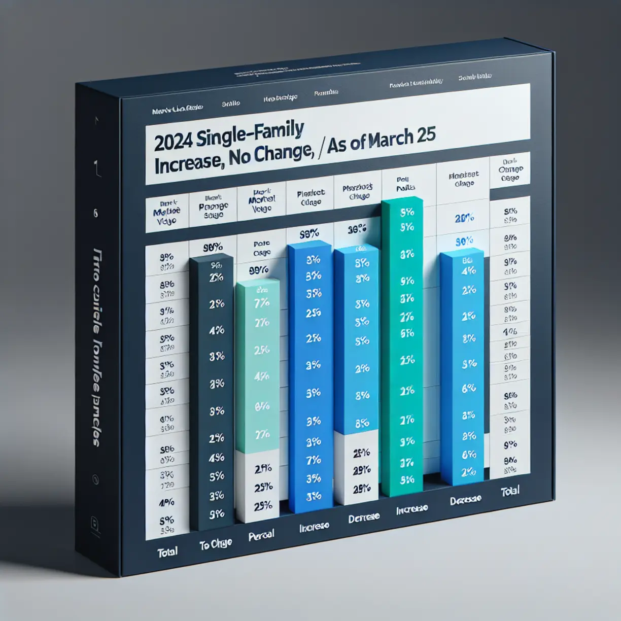 Tom Green County 2024 single family increase decrease no change property tax table