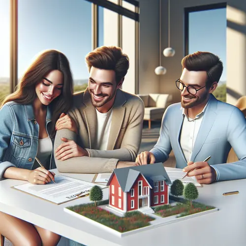 Potter County homeowners signing property tax protest documents with advisor