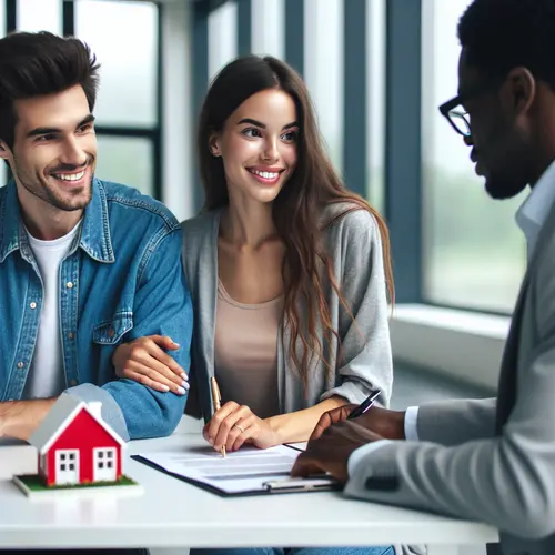 Liberty County homeowners signing property tax protest documents with advisor