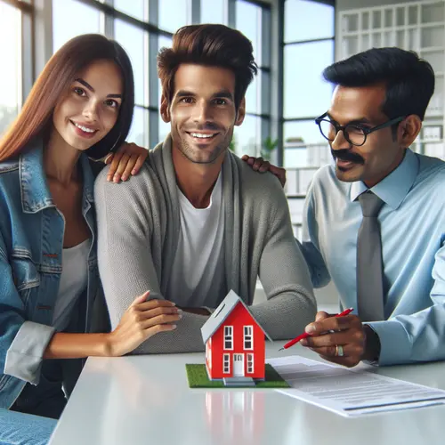 Walker County homeowners signing property tax protest documents with advisor