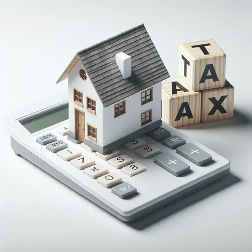 Burnet County residential property tax assessment concept