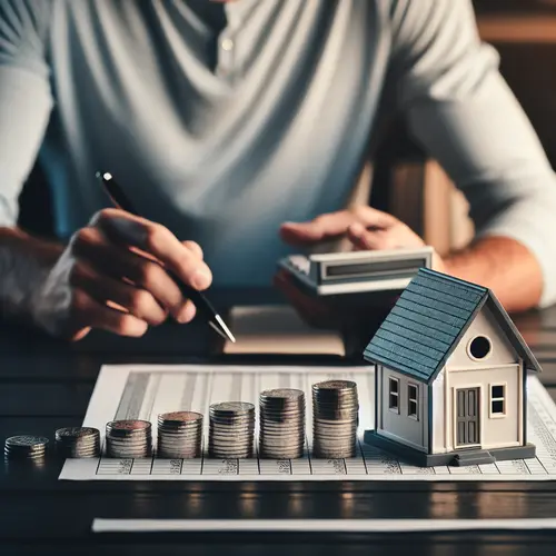 Kendall County property tax calculation with home valuation