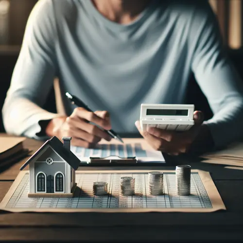 Maverick County property tax calculation with home valuation