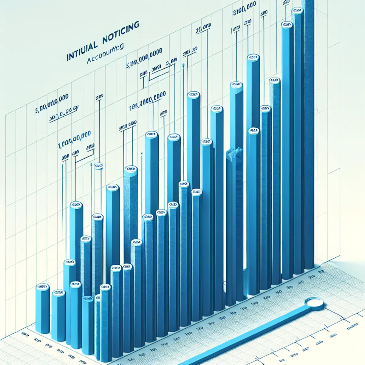 Medina County property tax initial noticing accounts bar chart 2015 to 2024
