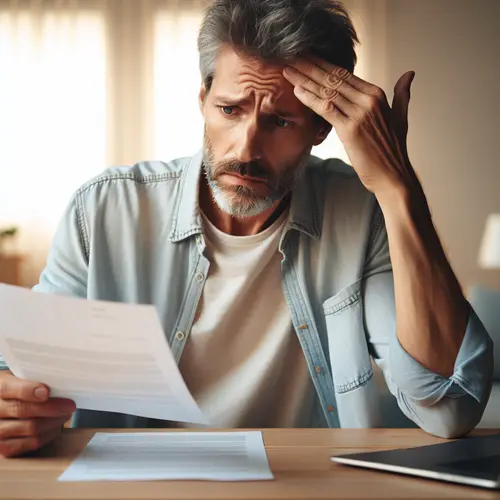 Vel Verde County homeowner stressed reviewing high property tax bill
