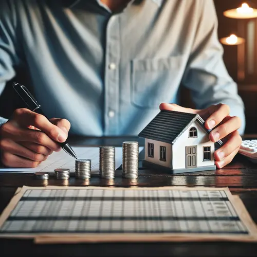 Wharton County property tax calculation with home valuation