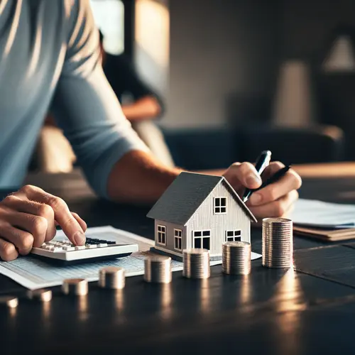 Howard County property tax calculation with home valuation